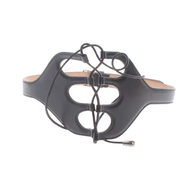 Gürtel, in Schwarz, Leder, Alexander McQueen