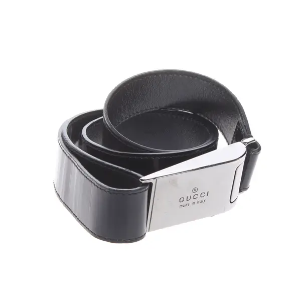 Gürtel in Schwarz, Leder, Gucci