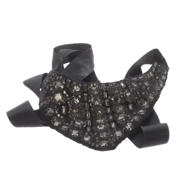 Necklace in Black, Wool, Marni