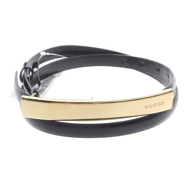 Belt in Black, Leather, Gucci