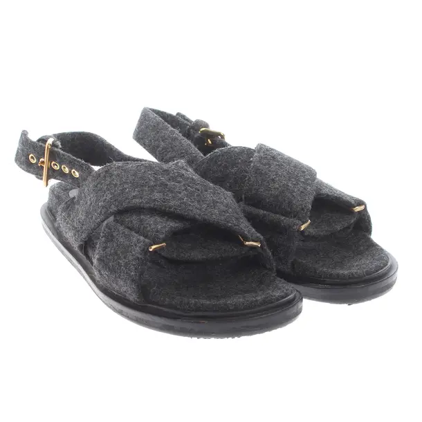 Sandali, in Grigio scuro, Marni