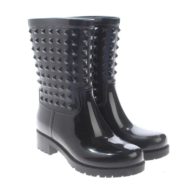 Rain Boots in Black, , Valentino