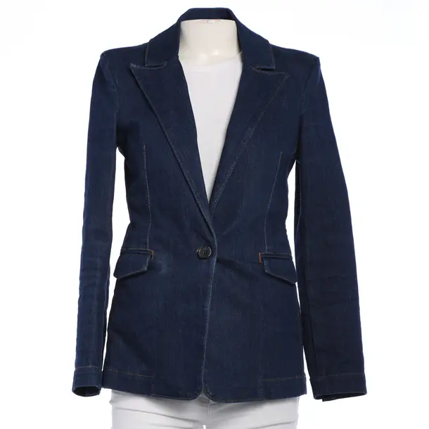 Blazer in Blue, Cotton, Patrizia Pepe