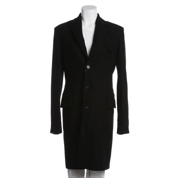 Übergangsmantel, in Schwarz, Wolle, Bottega Veneta