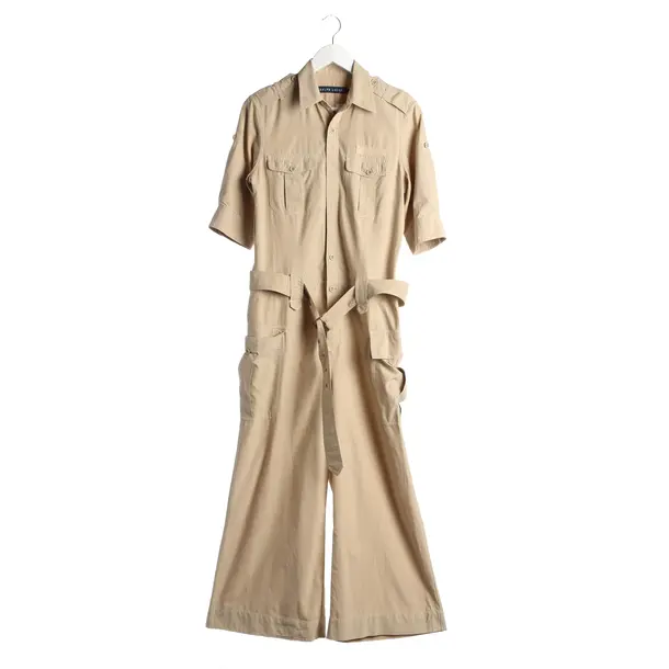 Overall in White, Silk, Polo Ralph Lauren