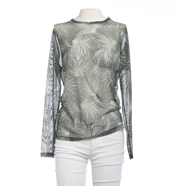 Long Sleeve Shirt in Green, Polyamide, Dries van Noten