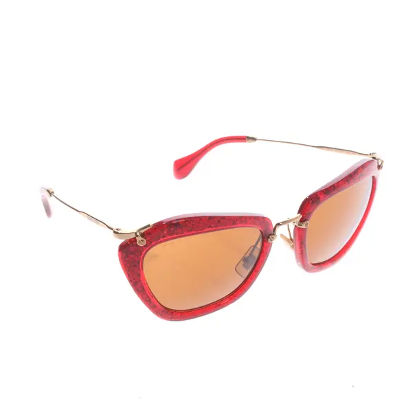 Sunglasses in Red, Synthetic, Miu Miu