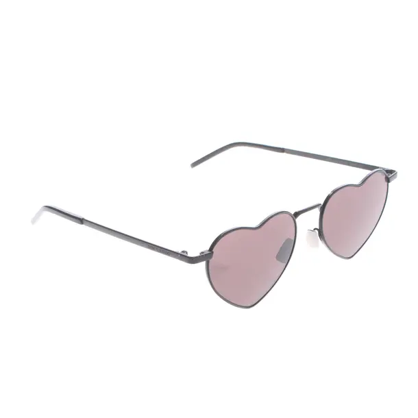 Sonnenbrille in Schwarz, Kunststoff / Metall, Saint Laurent