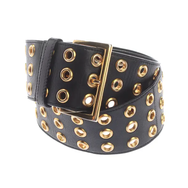 Belt in Black, Leather, Prada