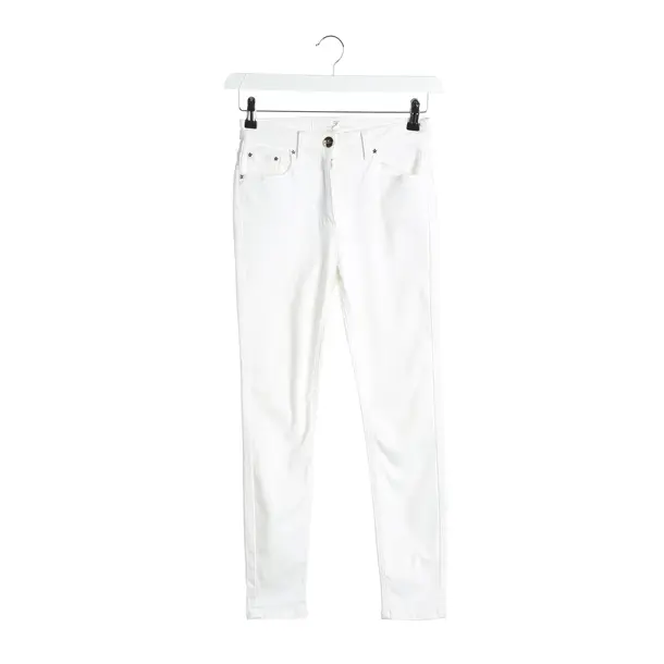 Jeans Skinny in Weiß, Baumwolle, Elisabetta Franchi