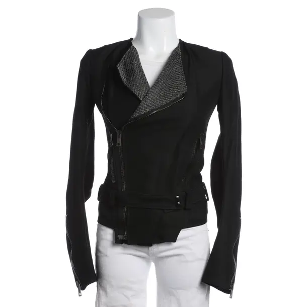 Übergangsjacke in Schwarz, Wolle, Balenciaga