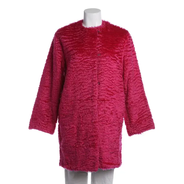 Wintermantel in Rosa, Baumwolle, MSGM