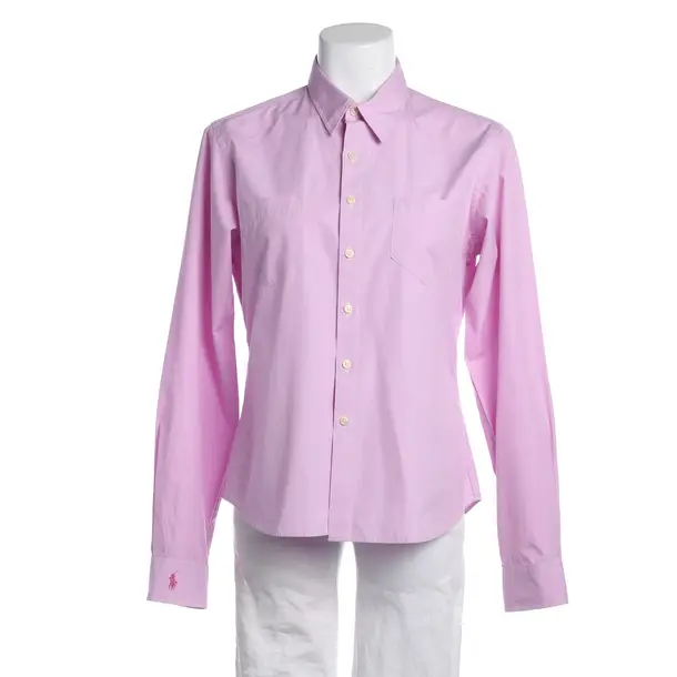 Bluse in Lila, Baumwolle, Polo Ralph Lauren