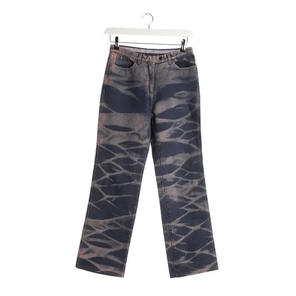 Straight Fit Jeans in Blue, Cotton, Fendi