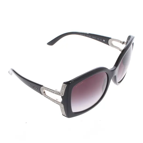 Sonnenbrille, in Schwarz, Kunststoff, Bulgari