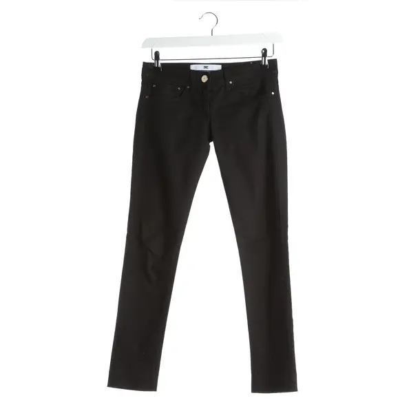 Skinny Jeans in Black, Cotton, Elisabetta Franchi