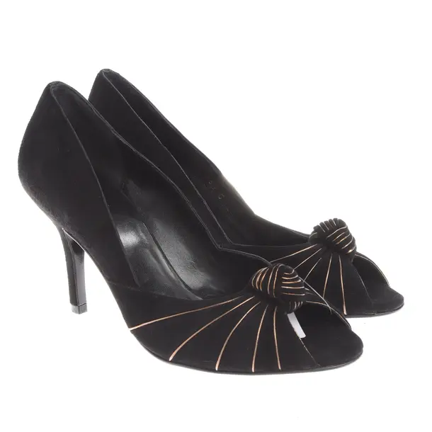 Peep Toes in Black, , Gucci