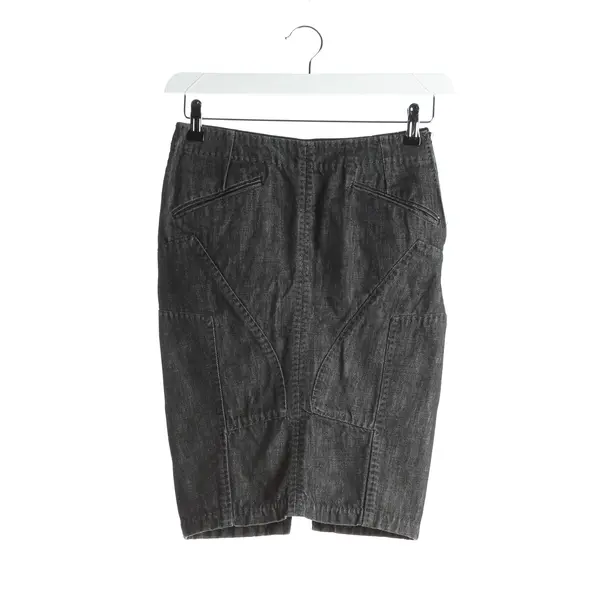 Gonna, in Grigio scuro, Cotone, Gucci