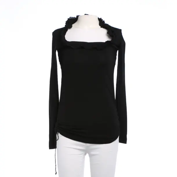 Manica lunga, in Nero, Viscosa, Ermanno Scervino