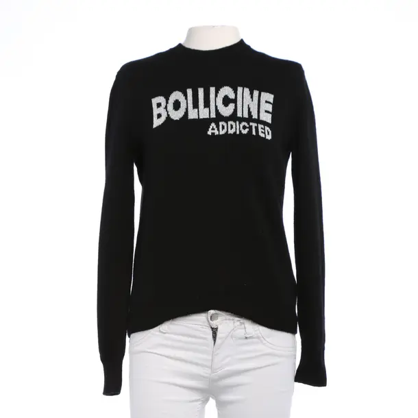 Jumper in Black, Wool, Poupette St. Barth