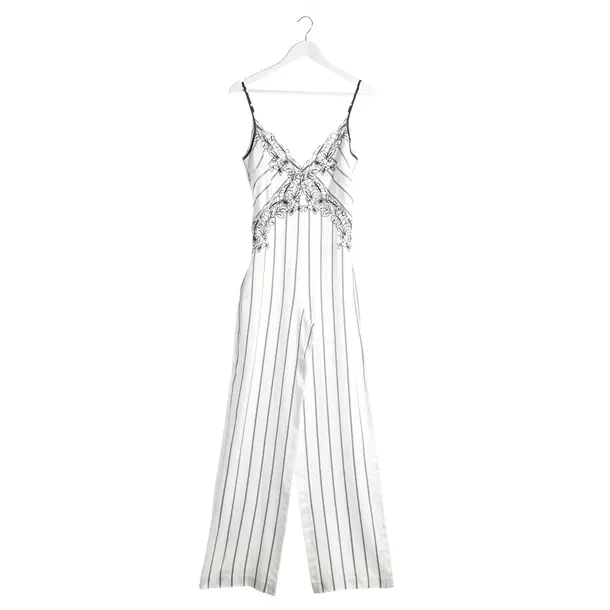 Jumpsuit in Schwarz, Acetat, Ermanno Scervino
