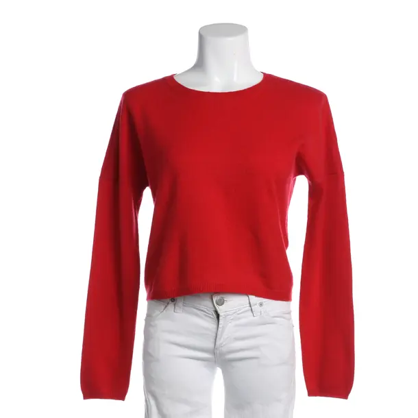 Cashmere Jumper in Red, Cashmere, Allude