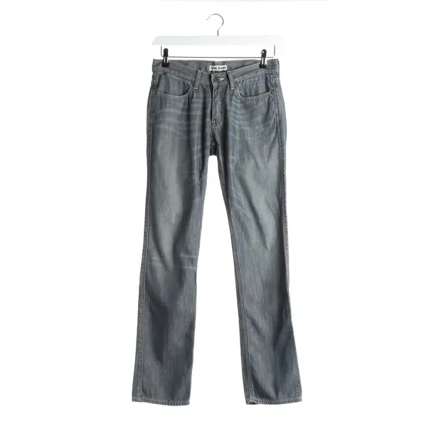 Straight Fit Jeans, in Light Gray, Cotton, Acne Studios