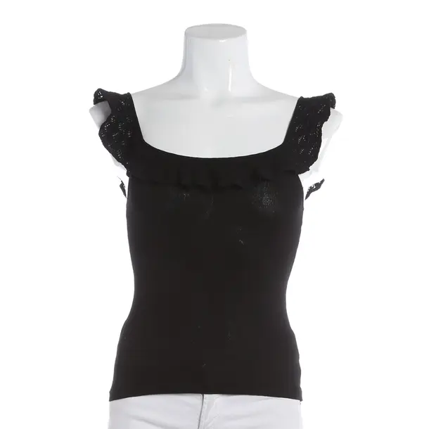 Top, in Schwarz, Viskose, Blumarine