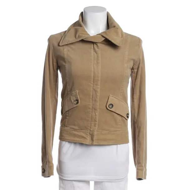 Mid-Season Jacket in White, Cotton, Burberry London