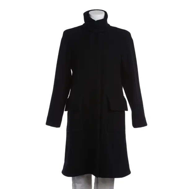 Mid-Season Coat in Blue, Wool, Marni