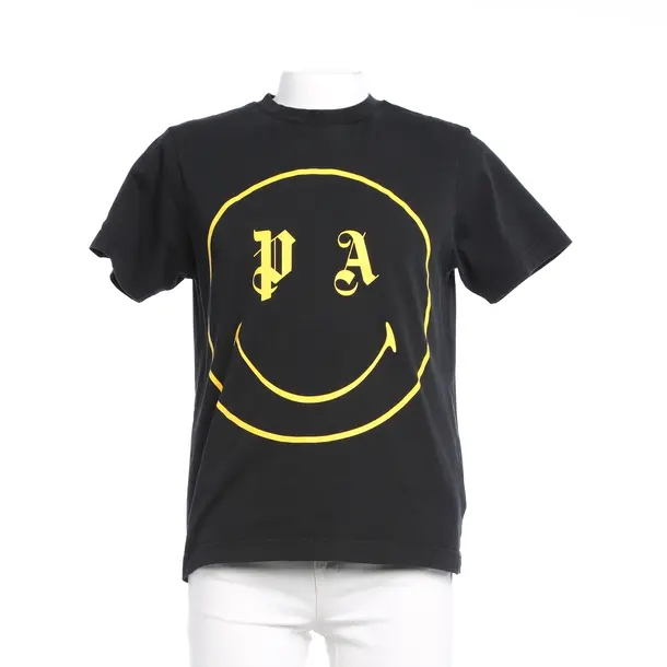 Maglietta, in Nero, Cotone, Angeli delle palme