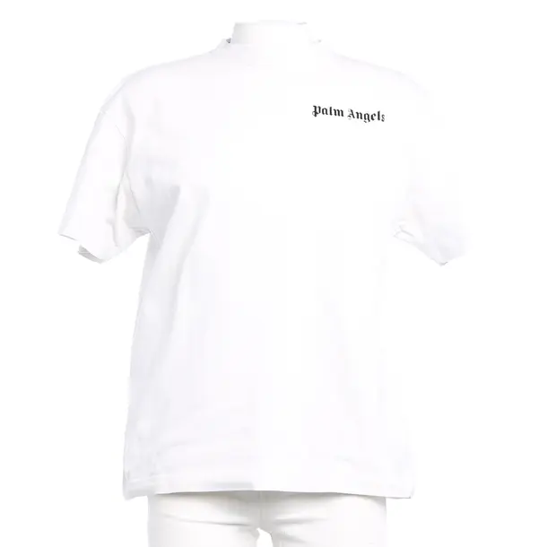 Maglietta, in Bianco, Cotone, Angeli delle palme