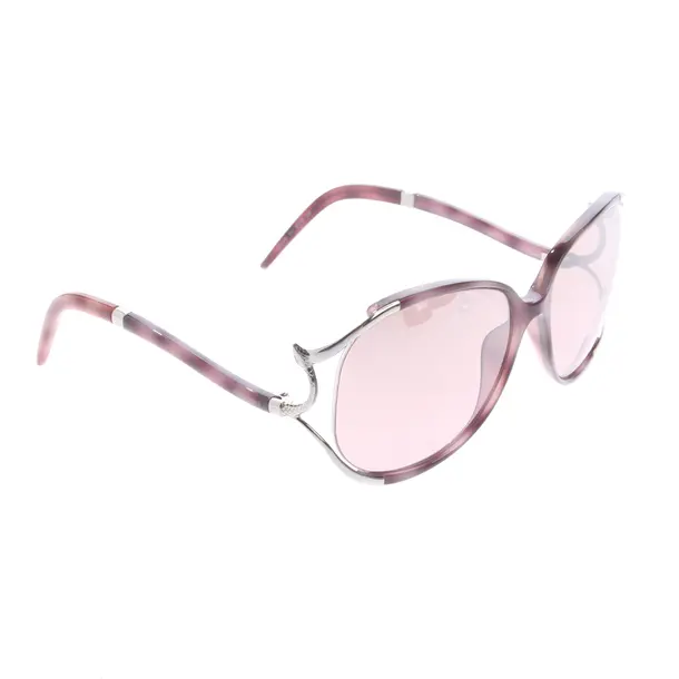 Sonnenbrille in Lila, Kunststoff / Metall, Roberto Cavalli