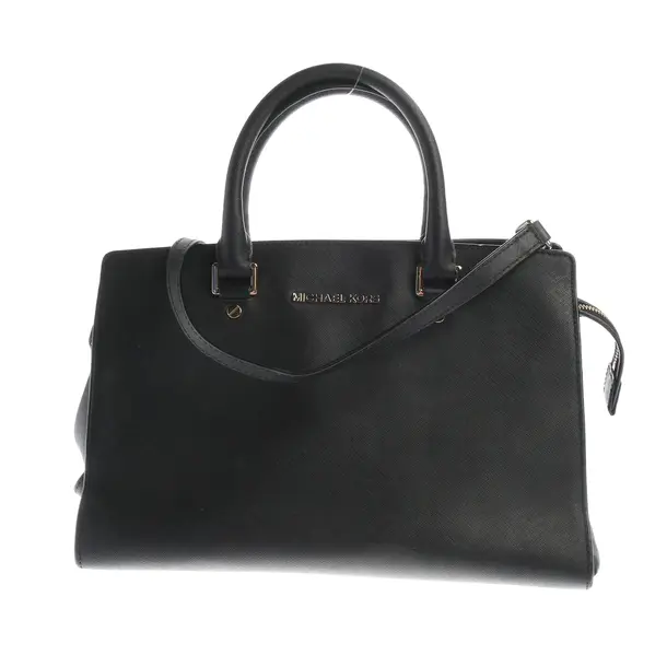 Handtasche, in Schwarz, Leder, Michael Kors