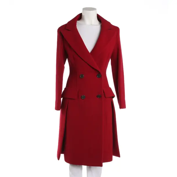 Übergangsmantel, in Rot, Wolle, Prada