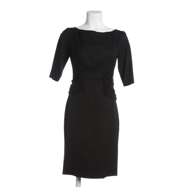 Kleid, in Schwarz, Wolle, Pierre Balmain