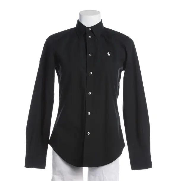 Blouse, in Black, Cotton, Polo Ralph Lauren