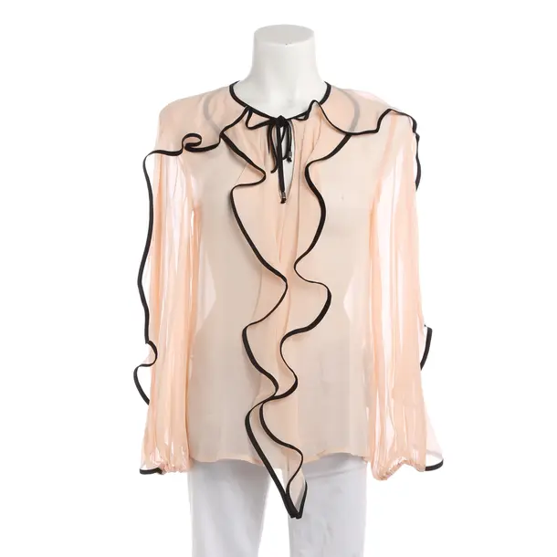 Bluse, in Apricot, Seide, Blumarine