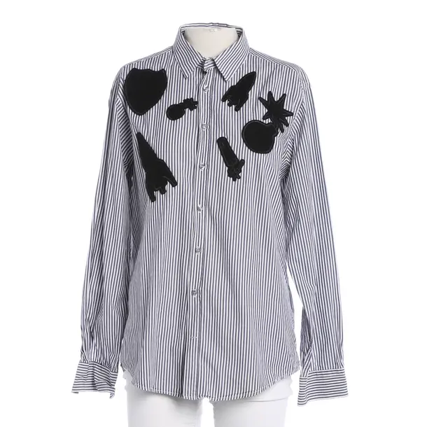 Hemd, in Grau, Baumwolle, MSGM