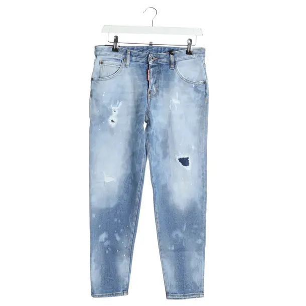Straight Fit Jeans, in Blue, Cotton, Dsquared