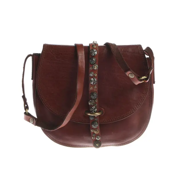 Shoulder Bag, in Brown, Leather, Campomaggi