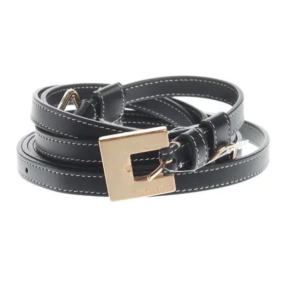 Gürtel, in Schwarz, Leder, Jacquemus