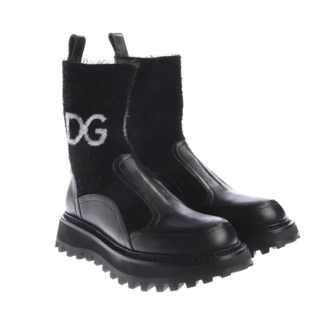 Ankle Boots, in Black, Dolce & Gabbana