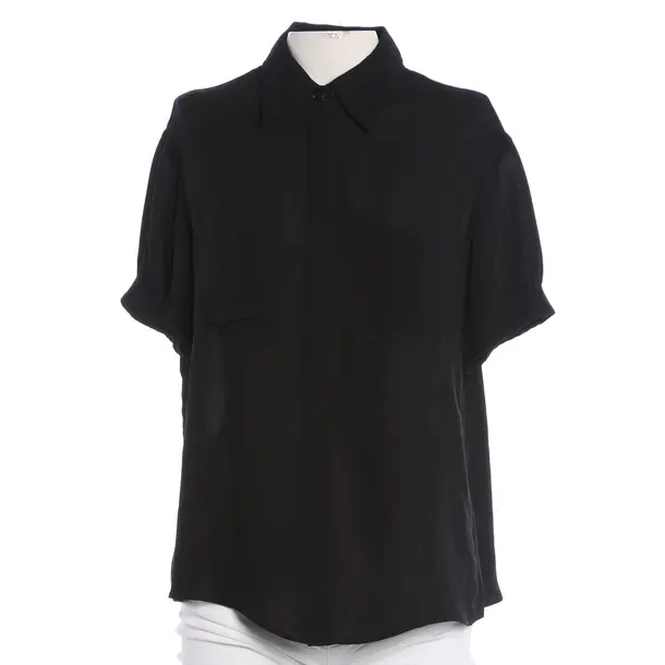 Bluse, in Schwarz, Seide, Versace