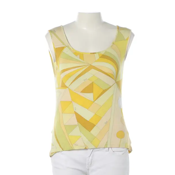 Top, in Multicolored, Rayon, Emilio Pucci