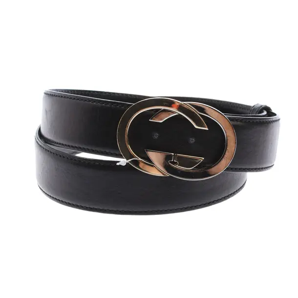Belt, in Black, Leather, Gucci