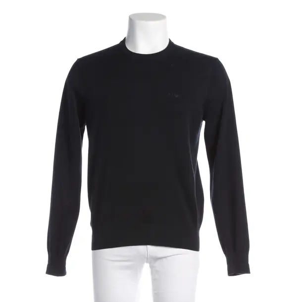 Pullover, in Navy, Baumwolle, Armani Jeans