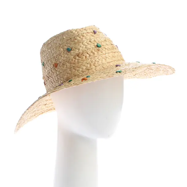 Hat, in Beige, Straw, Paul Smith