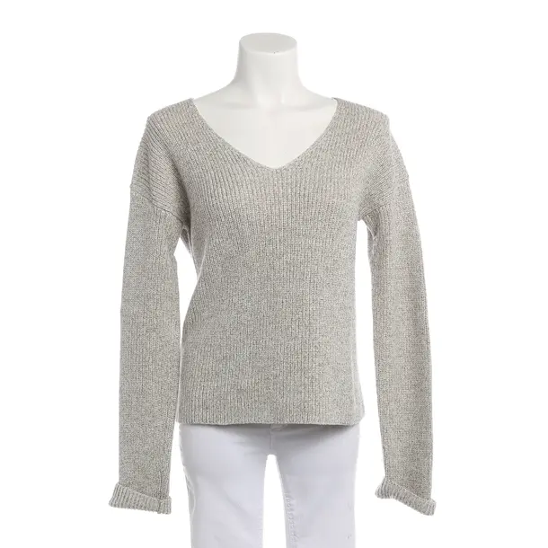 Pullover, in Hellgrau, Wolle, Gran Sasso