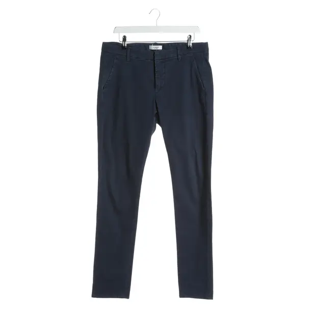 Pants, in Navy, Cotton, Dondup